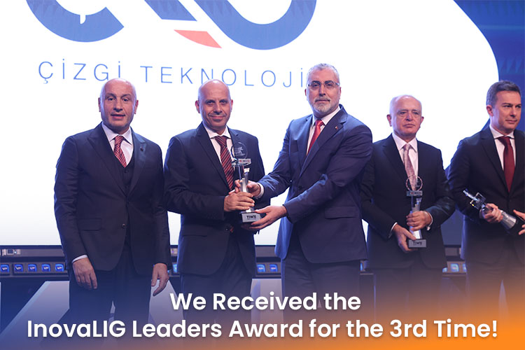 Çizgi Teknoloji received the Innovation Leaders Award for the 3rd time at InovaLIG!