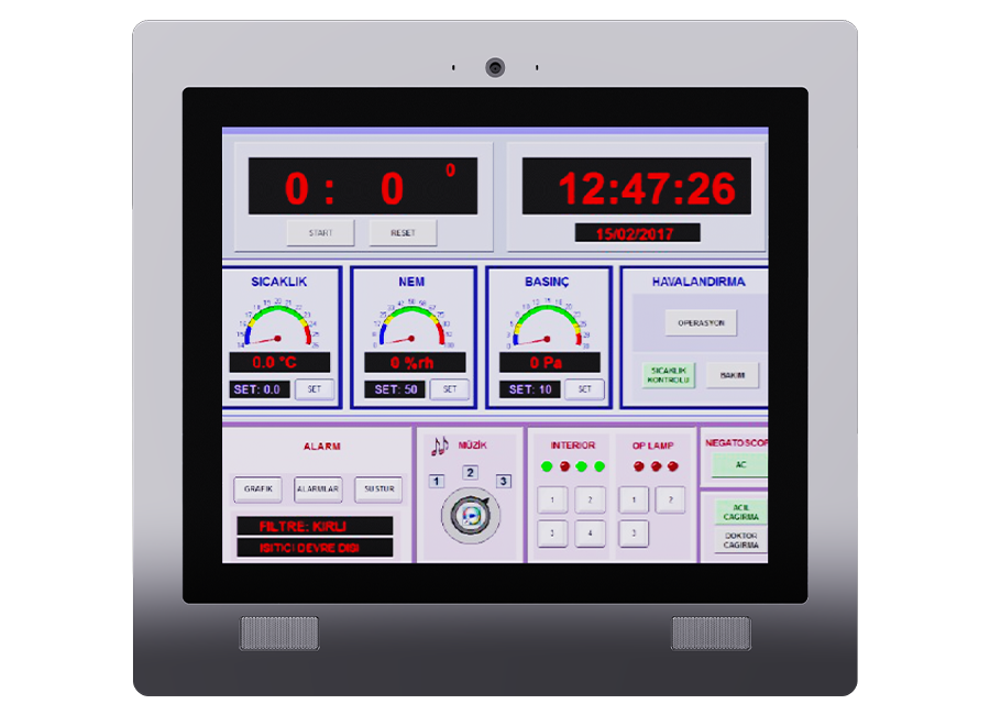 OR Integration System - Operating Room Control Panel